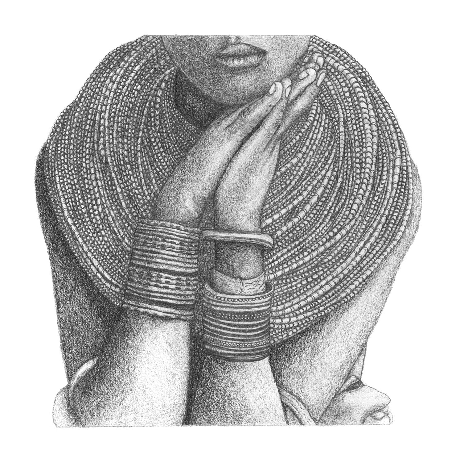"Listening Intently" (Signed Print)